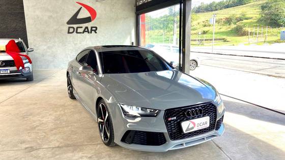 AUDI RS7 4.0 SPORTBACK V8 BI TURBO GASOLINA 4P AUTOMÁTICO AUDI RS7 4.0 SPORTBACK V8 BI TURBO GASOLINA 4P AUTOMÁTICO